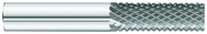 1/4 x 3/4 x 1/4 x 2-1/2 Solid Carbide Router - Style A - No End Cut - Caliber Tooling