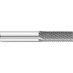 3/16″ × 3/16″ × 5/8″ × 2″ Carbide Router Style A - No End Cut-List #5600 - Caliber Tooling