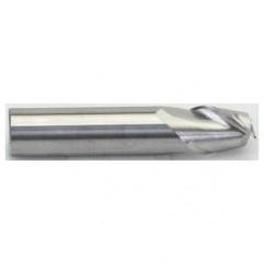 5/16" Dia. - 2" OAL -  Carbide for Aluminum ALU-S-45°-HP Stub End Mill - 2 FL - Caliber Tooling