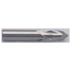 3/4" Dia. - 4" OAL - Uncoated CBD - Drill Point SE EM - 2 FL - Caliber Tooling