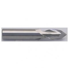 3/16" Dia. - 2" OAL - AlTiN CBD - Drill Point SE EM - 2 FL - Caliber Tooling