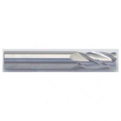 1/4 Dia. x 2-1/2 Overall Length 3-Flute Square End Solid Carbide SE End Mill-Round Shank-Center Cut-AlTiN - Caliber Tooling