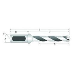 60316H-075F Spade Drill Holder - Caliber Tooling