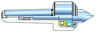 PLC-PRE-S60-MT6 Precision General Purpose - Live Center - Caliber Tooling