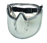 Capstone Shield - Clear Lens - Grey Frame - Goggle - Caliber Tooling