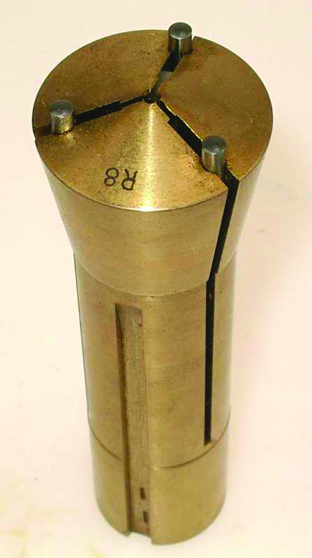 Brass R8 Emercency Collet - Caliber Tooling