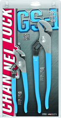 Channellock Tongue & Groove Plier Set -- #GS1; 2 Pieces; Includes: 6-1/2"; 9-1/2" - Caliber Tooling