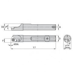 GSBIW31243R STEEL SHANK BORING BAR - Caliber Tooling