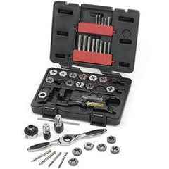 40PC MED RATCHETING TAP AND DIE DR - Caliber Tooling