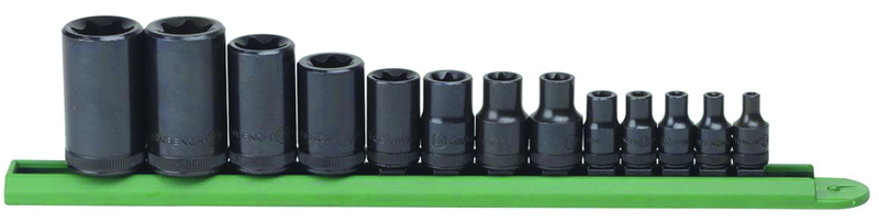 13PC EXT TORX SOCKET SET - Caliber Tooling