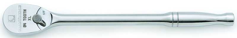 1/4" DR LONG HANDLE FULL POLISH 84 - Caliber Tooling