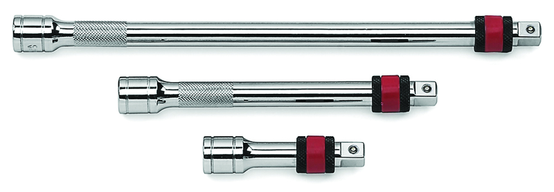 3PC 1/2" DR LOCKING EXTENSION SET - Caliber Tooling