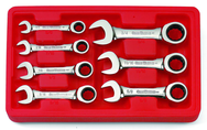 7PC STUBBY COMBINATION RATCHETING - Caliber Tooling