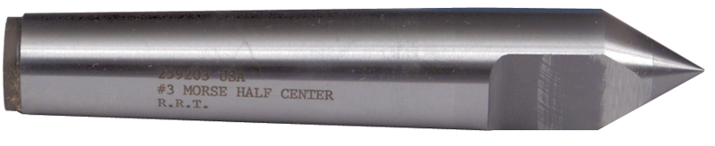 1MT Half Carbide Tipped - Dead Center - Caliber Tooling