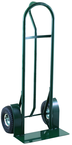 Super Steel - 800 lb Capacity Hand Truck - "P" Handle design - 50" Height and large base plate - 10" Heavy Duty Pneumatic All-Terrain tires - Caliber Tooling