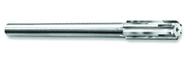 .4996 Dia- HSS - Straight Shank Straight Flute Carbide Tipped Chucking Reamer - Caliber Tooling