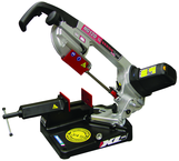 Semi-Automatic Bandsaw - #ABSNG120XL; 4.7 x 4" Capacity; 1.7HP 115V 1PH - Caliber Tooling