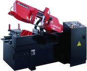 Metal Cutting Bandsaw - HFA250W, 10 x 10 Horizontal NC Control, Full Automatic, 220V - Caliber Tooling