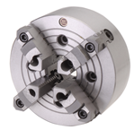 6" 4 Jaw Independent Chuck; Flatback - Caliber Tooling