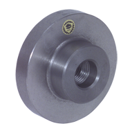 Threaded Lathe Chuck Adaptor - For 12" Chucks; 2-3/8-6 Mount - Caliber Tooling