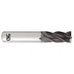 7/8 x 7/8 x 1-1/2 x 4 4Fl  Square Carbide End Mill - TiALN - Caliber Tooling