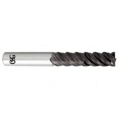 10mm x 10mm x 25mm x 80mm 4Fl  Square Carbide End Mill - TiALN - Caliber Tooling