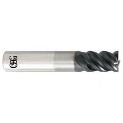 8mm x 8mm x 12mm x 75mm 4Fl  Square Carbide End Mill - TiALN - Caliber Tooling