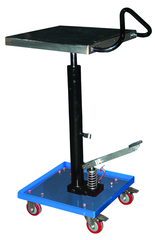 Hydraulic Lift Table - 16 x 16'' 200 lb Capacity; 31 to 49" Service Range - Caliber Tooling