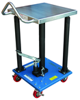 Hydraulic Lift Table - 20 x 36'' 1,000 lb Capacity; 36 to 54" Service Range - Caliber Tooling