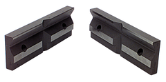 1-Pair Matching V-Groove Jaw Plates; For: 6/7" Speed Vise - Caliber Tooling