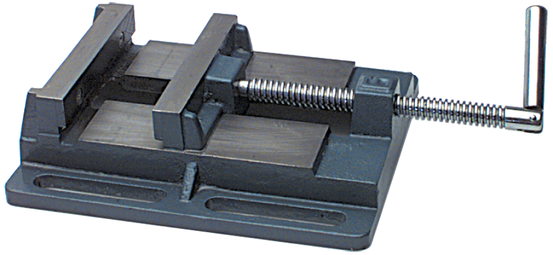 Drill Press Vise with Slotted Base - 3" Jaw Width - Caliber Tooling