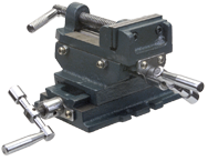 2-Way Cross Slide Vise - Model #TCV3- 3" Jaw Width - Caliber Tooling