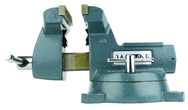 748A, 740 Series Mechanics Vise - Swivel Base, 8" Jaw Width, 8-1/4" Jaw Opening, 4-3/4" Throat Depth - Caliber Tooling