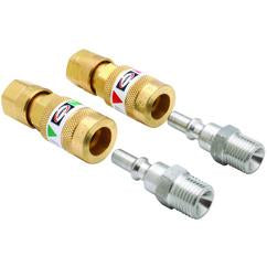 26-QCR OSHA-Compliant Oxygen-Fuel Gas Quick Connectors For Regulators - Caliber Tooling