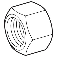 LN201 LOCKNUT/200DA/01 STYLE/HEX - Caliber Tooling