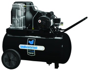 20 Gal. Single Stage Air Compressor, Horizontal, Aluminum, 155 PSI - Caliber Tooling