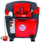 IW100DX-1P230; 100 Ton Deluxe Ironworker 1PH 230V - Caliber Tooling
