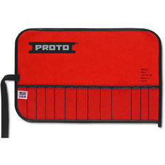 Proto Red Canvas 13-Pocket Tool Roll - Caliber Tooling