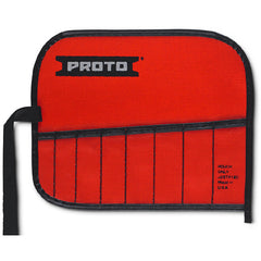 Proto Red Canvas 8-Pocket Tool Roll - Caliber Tooling
