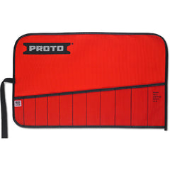 Proto Red Canvas 11-Pocket Tool Roll - Caliber Tooling