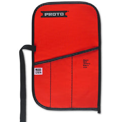 Proto Red Canvas 3-Pocket Tool Roll - Caliber Tooling