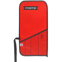 Proto Red Canvas 4-Pocket Tool Roll - Caliber Tooling
