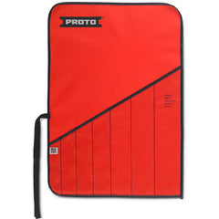 Proto Red Canvas 7-Pocket Tool Roll - Caliber Tooling