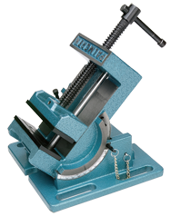 Angle Vise - Model #11250- 2-1/2" Jaw Width - Caliber Tooling