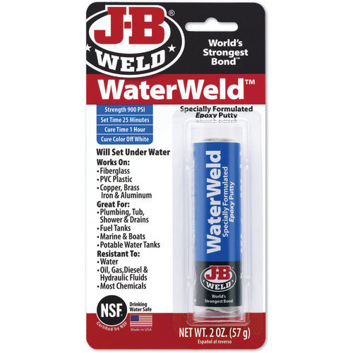 J-B Weld WaterWeld Epoxy Putty - Caliber Tooling