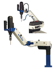 Vertical/Horiz Electric Tapping Machine; 0-3/8" Range - Caliber Tooling