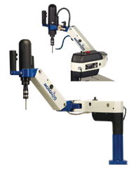 Vertical Electric Tapping Machine; 0-3/8" Range - Caliber Tooling