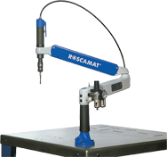 Vertical Pneumatic Tapping Arm - 0 - 3/8" Tapping Range - Caliber Tooling