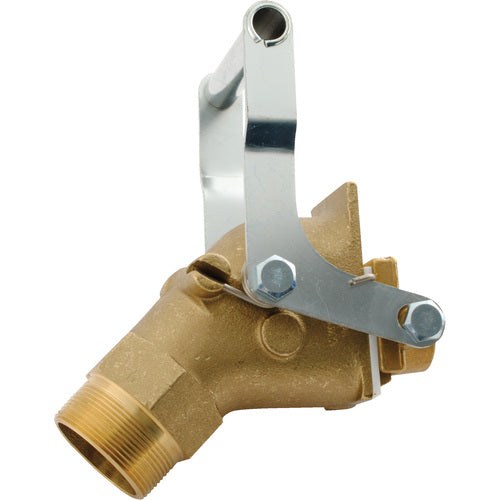 Manual Drum Faucet Jumbo Brass 2″ Bung - Exact Industrial Supply