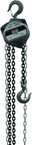 S90-050-15, 1/2-Ton Hand Chain Hoist with 15' Lift - Caliber Tooling